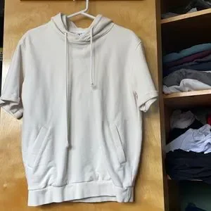 Zara short sleeve hoodie 2025